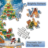Christmas Crystal Ball Jigsaw Puzzle 1000 Piece