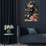 Floral Peacock Jigsaw Puzzle 1000 Piece