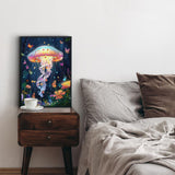 Floral Jellyfish Jigsaw Puzzles 1000 Pieces