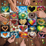 Puzzle Kaléidoscope de l'Amour 1000 pièces