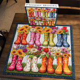 Flower Boots Jigsaw Puzzle 1000 Piece