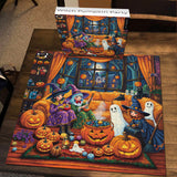 Witch Pumpkin Party Jigsaw Puzzle 1000 Pieces