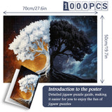 Black & White Roots Jigsaw Puzzle 1000 Pieces