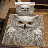 Puzzle Hibou Sculpté 1000 Pièces