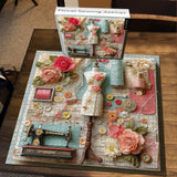 Puzzle Atelier di cucito floreale 1000 pezzi