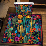 Patchwork Cactus Jigsaw Puzzle 1000 Piece