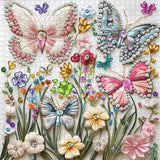 Jewel Butterflies Jigsaw Puzzle 1000 Pieces