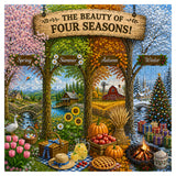 Quattro stagioni di bellezza puzzle 1000 pezzi