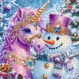 Snowman Unicorn Jigsaw Puzzles 1000 Pieces
