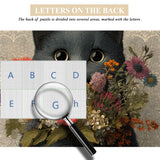 Flower Cat Jigsaw Puzzle 1000 Pieces