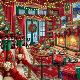 Cozy Christmas Jigsaw Puzzle 1000 Piece