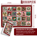 Christmas Stamps Jigsaw Puzzle 1000 Piece