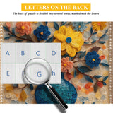 Puzzle en forme de vase à fleurs en papier - 1000 pièces