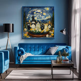 Katzen-Kristallkugel-Puzzle, 1000 Teile