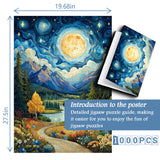 Starlit Valley Jigsaw Puzzle 1000 Pieces