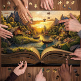 Book of Sunset Jigsaw Puzzle 1000 Piece