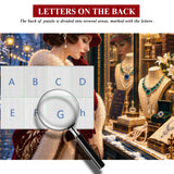 Snowy notte gioielli strada Jigsaw Puzzle 1000 pezzi