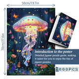 Floral Jellyfish Jigsaw Puzzles 1000 Pieces