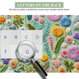 Floral Stitches Jigsaw Puzzle 1000 Pieces