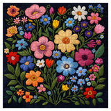 Wildflower Symphony Jigsaw Puzzle 1000 Pieces