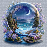 Sea Mond Kristallkugel Puzzle 1000 Stücke