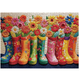 Floral Boots Jigsaw Puzzle 1000 Piece
