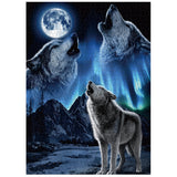 Star Night Wolf Jigsaw Puzzle 1000 Pieces