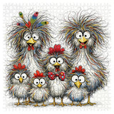The Scruffy Chicks Jigsaw Puzzle 1000 Pieces