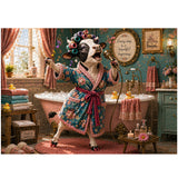 Superstar nel bagno Jigsaw Puzzle 1000 pezzi