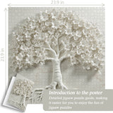 Puzzle Albero Della Bianchezza 1000 Pezzi