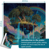 Puzzle Eden flottant 1000 pièces