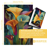 Colorful Calla Lilies Jigsaw Puzzle 1000 Pieces