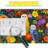 Rompecabezas de Búhos en el Jardín 1000 Piezas