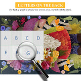 Puzzle Fleurs et Gnome 1000 pièces