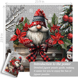 Christmas Gnome Jigsaw Puzzles 1000 Pieces