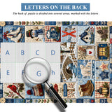 Patchwork d'hiver Puzzle 1000 pièces