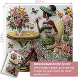 Puzzle a Soggetto Muse con Perline 1000 Pezzi