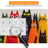 Puzzle Chats pelucheux mignons 1000 pièces