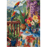 Parrot Garden Jigsaw Puzzle 1000 Pieces