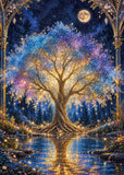 Moonlit Boughs rompecabezas 1000 piezas