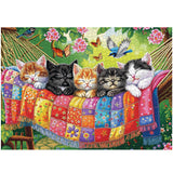 Patchwork-Welpen-Puzzle 1000 Teile