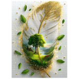 Puzzle Oasis de plumes 1000 pièces