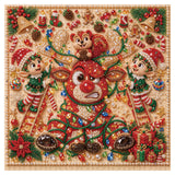 Gilded Christmas Jigsaw Puzzle 1000 Pieces