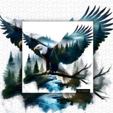 Wings Of The Eagle Jigsaw Puzzle 1000 Pieces