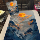 Moonlit Mountains Jigsaw Puzzle 1000 Pieces