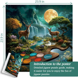 Puzzle Palette Enchantée 1000 Pièces