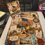 Vintage Americana Collage Puzzle 1000 Teile