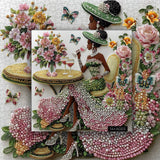 Puzzle a Soggetto Muse con Perline 1000 Pezzi