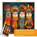 Feather Crown Tribe Jigsaw Puzzle 1000 Pieces