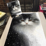 Cat Snow Mist Jigsaw Puzzle 1000 Pieces